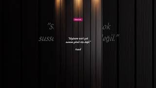 Söylesem Tesiri Yok, Sussam Gönül Razı Değil 🥀Üzuli