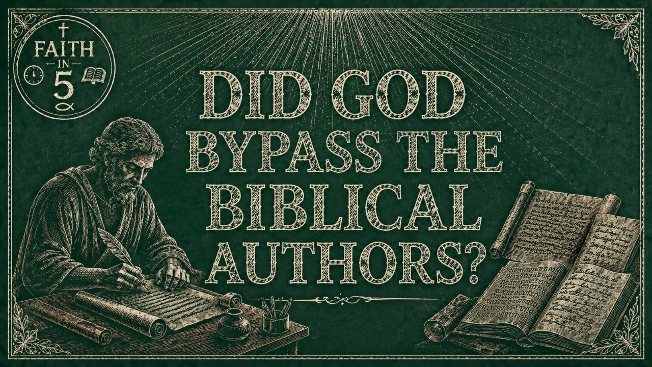 Faith in 5: Did God Bypass the Biblical Authors?