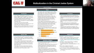 Multiculturalism and the Criminal Justice System