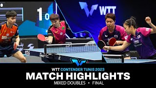 Chen Szuyu  Lin Yunju Vs  Shin Yubin  Lim Jonghoon   Xd Final  Wtt Contender Tunis 2023