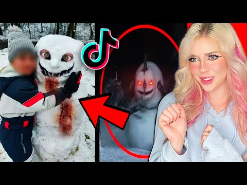 The SCARIEST Christmas Tiktoks on the INTERNET...(*CURSED*)