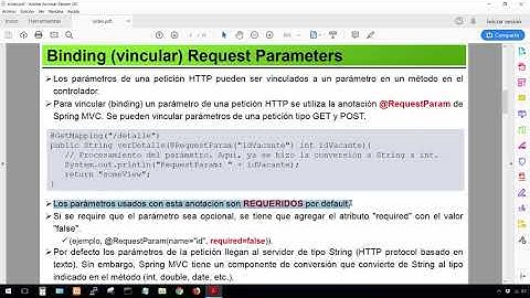 Curso Spring Boot & Spring MVC - 33.Anotación @RequestParam