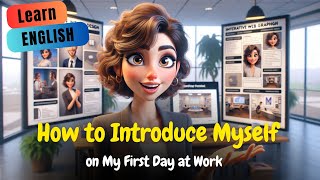 How to Introduce Myself on My First Day at Work | English Speaking & Listening Skills
