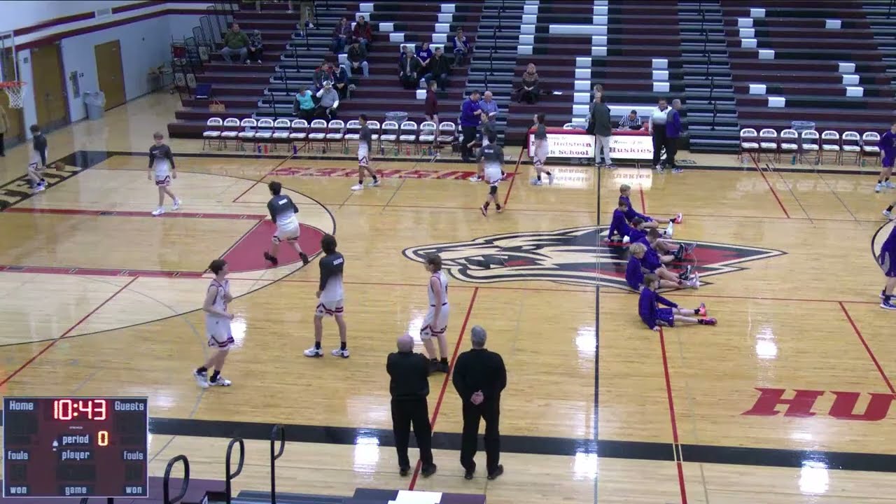 New Holstein High vs Kiel High School Boys' JuniorVarsity Basketball