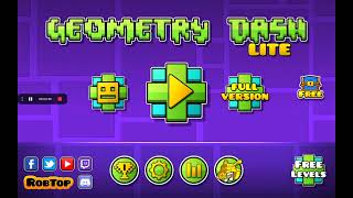 playing word search and geometry dash