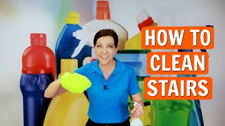 How to Clean Stairs  Clean With Me  Home Staircases