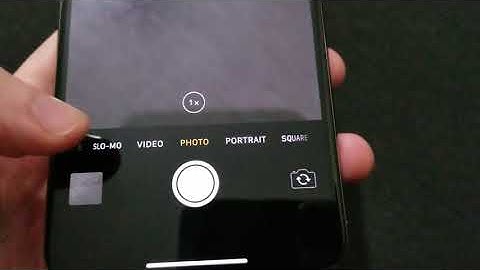 iPhone XS Turn Camera Shutter Sound ON or OFF