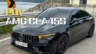 POV AMG CLA45S 설악면 드라이브