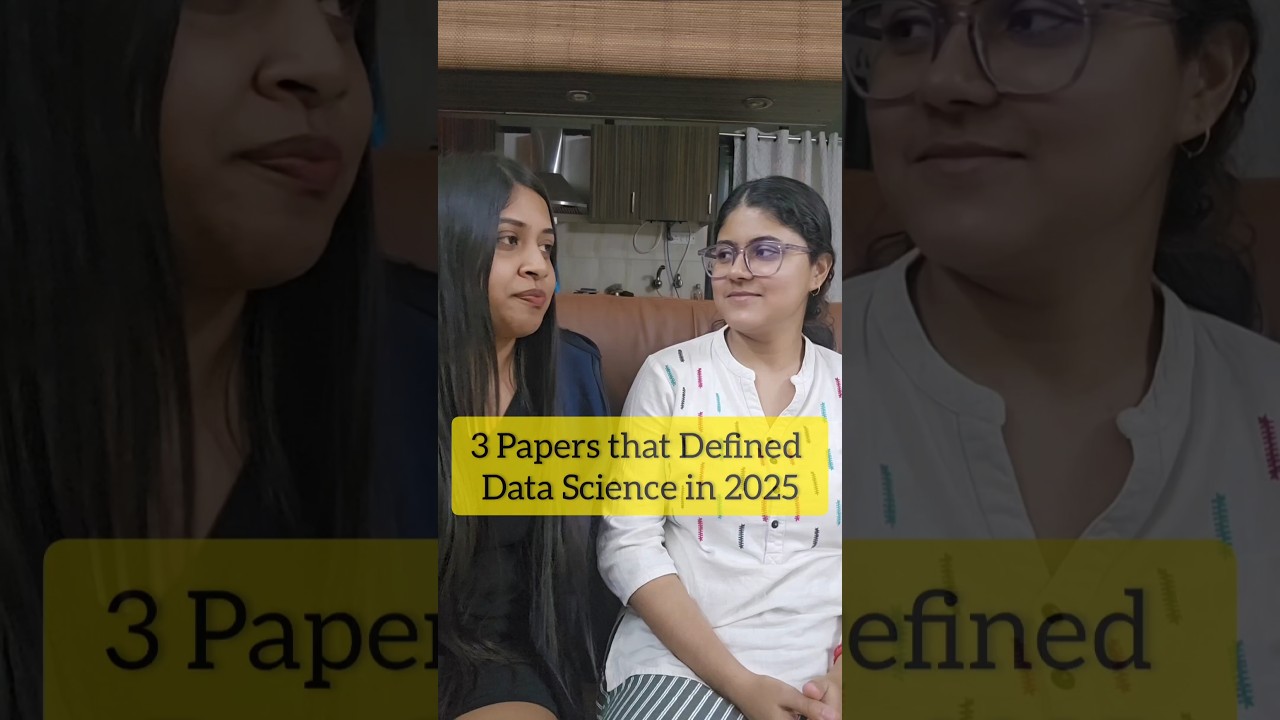 3 Papers that Defined Data Science in 2025 