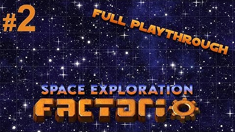 Part 2, where we expand mining ops and start the not-a-mall [Factorio Space Exploration Playthrough]