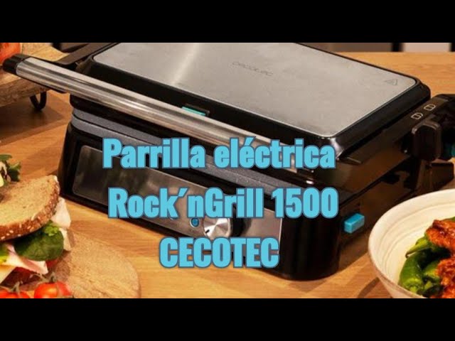 Cecotec Parrilla Eléctrica Rock'nGrill 1500 Stone Ceramic