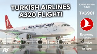 ROBLOX | Turkish Airlines A320 Flight | Antalya - Ankara