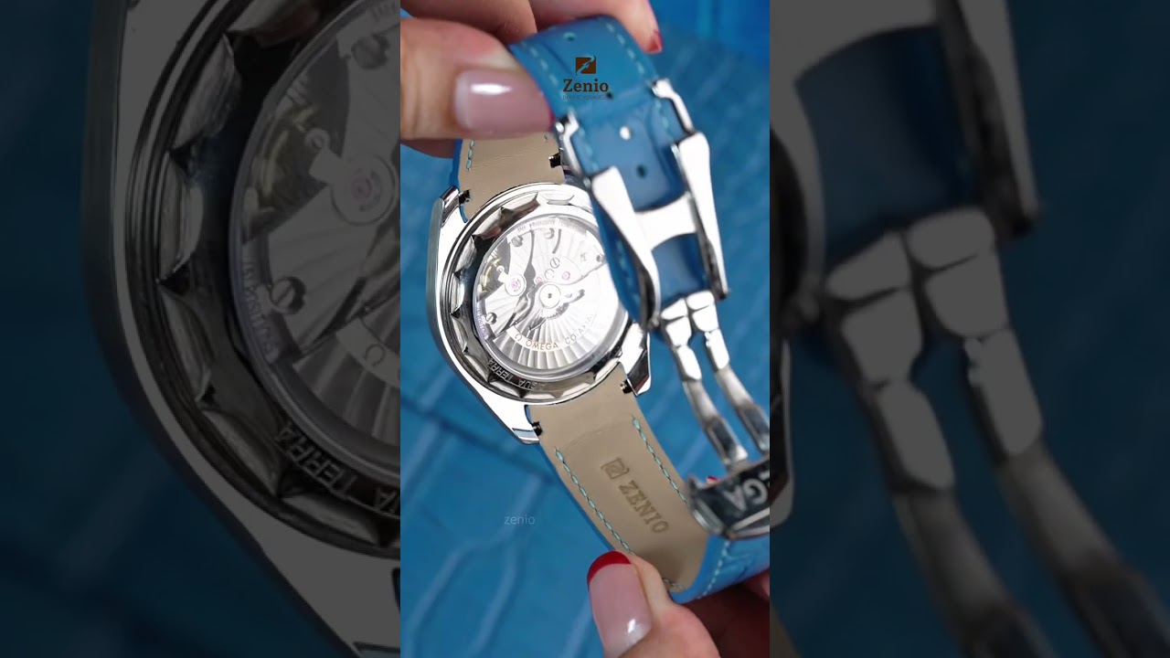  Custom leather strap for Omega 