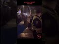 Epic Fail at Street Takeover: Guy Falls from Traffic Light!