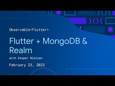 Observable Flutter: MongoDB &amp; Realm