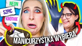 ♦ Manicurzystka WYBIERA mi paznokcie!  Losujemy długość, kształt, kolor! ♦ Agnieszka Grzelak Beauty