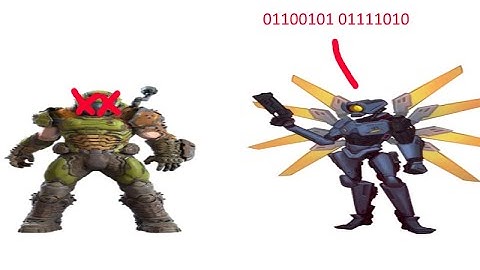 how V1 vs Doomslayer would go