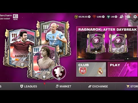 FREE 111 OVR ICONS!! RAGNAROK AFTER DAYBREAK EVENT FC MOBILE | RAGNAROK FC MOBILE 25!