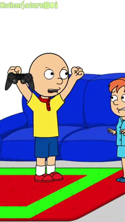 When Caillou Keeps Getting Interrupted by Rosie while Playing #shorts