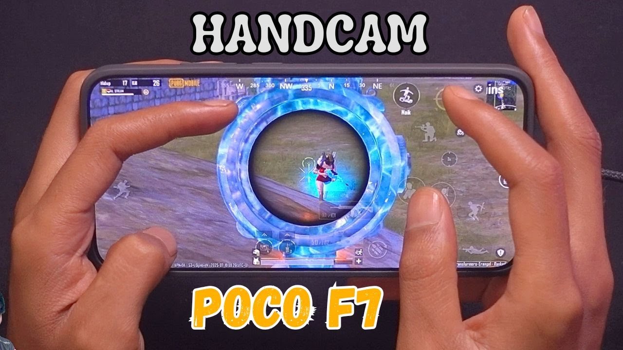 POCO F7 Test PUBG 120 FPS‼️ Solo Squad 34 KILL HANDCAM