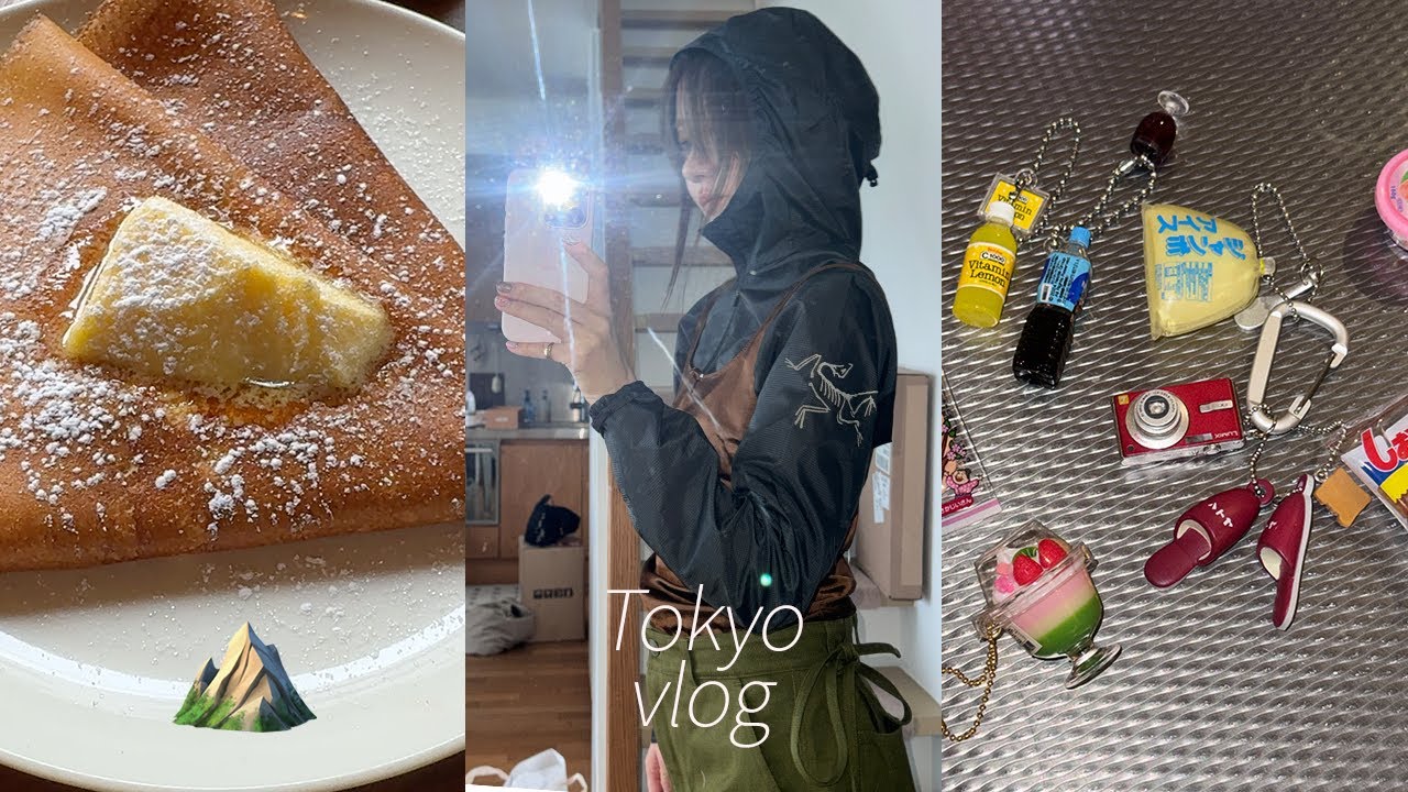 이건 거의 가챠가챠 브이로그. 예측 불가능한 결과에서 오는 설렘과 수집의 즐거움,,, 🎰 도쿄 크레페 1등 맛집 POPHOT⛰️