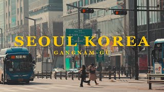 Gangnam, Seoul, Street Video of Seoul, Cinematic Footage by S5II, Dehancer Film, 서울 영상 | 디핸서필름