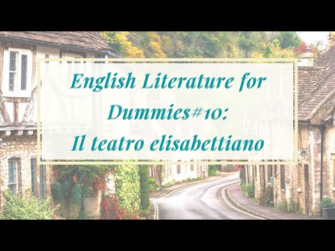 Video: Chi ha frequentato i teatri in epoca elisabettiana?