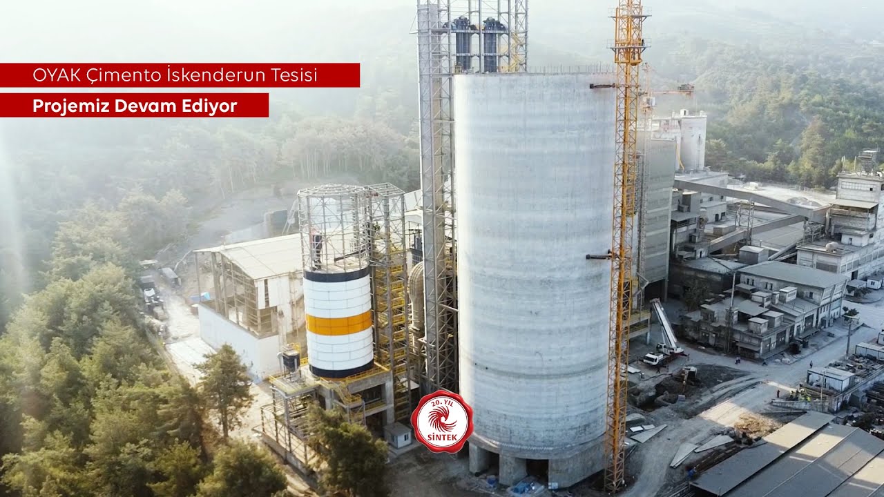 OYAK Çimento İskenderun Tesisi Projemiz Devam Ediyor