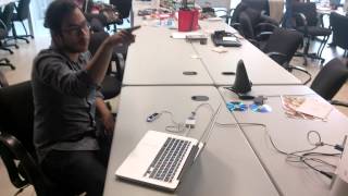 Video mapping + leap motion
