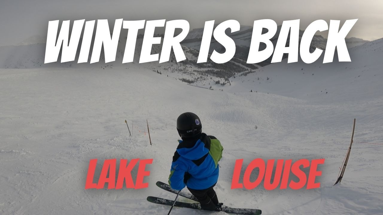 -20°C at Lake Louise and We Still Sent It