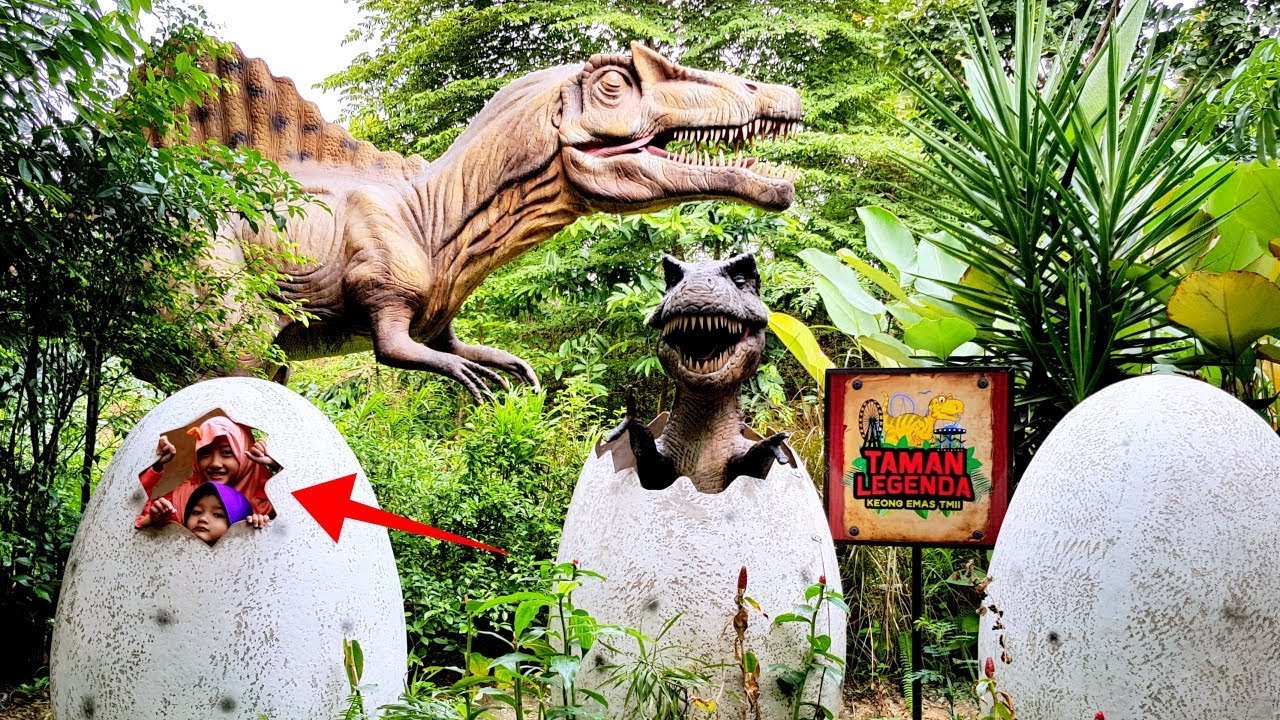 Lihat Dinosaurus T Rex Petualangan Dinosaurus Taman Legenda Keong Mas Tmii