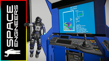 The Tetris Arcade Cabinet!! - Space Engineers
