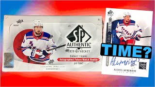 2020-21 SP Authentic Hockey Checklist, Set Info, Boxes, Odds