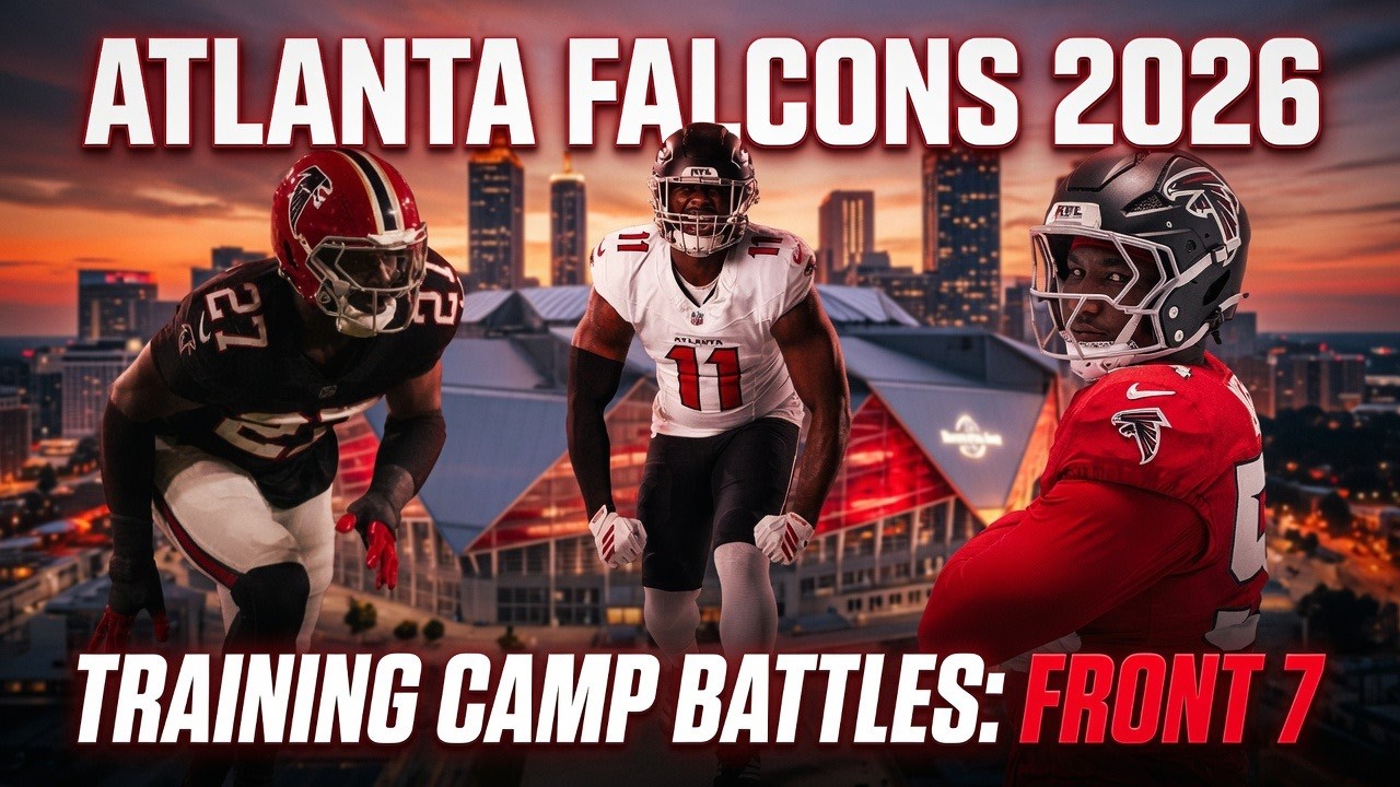 ⁣Atlanta Falcons Training Camp Position Battles: Front 7