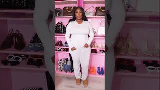 Skims Try On Haul Cotton Jersey Long Sleeve T-Shirt & Cotton Jersey Foldover Pant