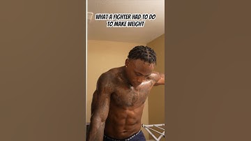 Making weight as a fighter sucks! #boxing #mma #athlete #boxingtraining #shorts