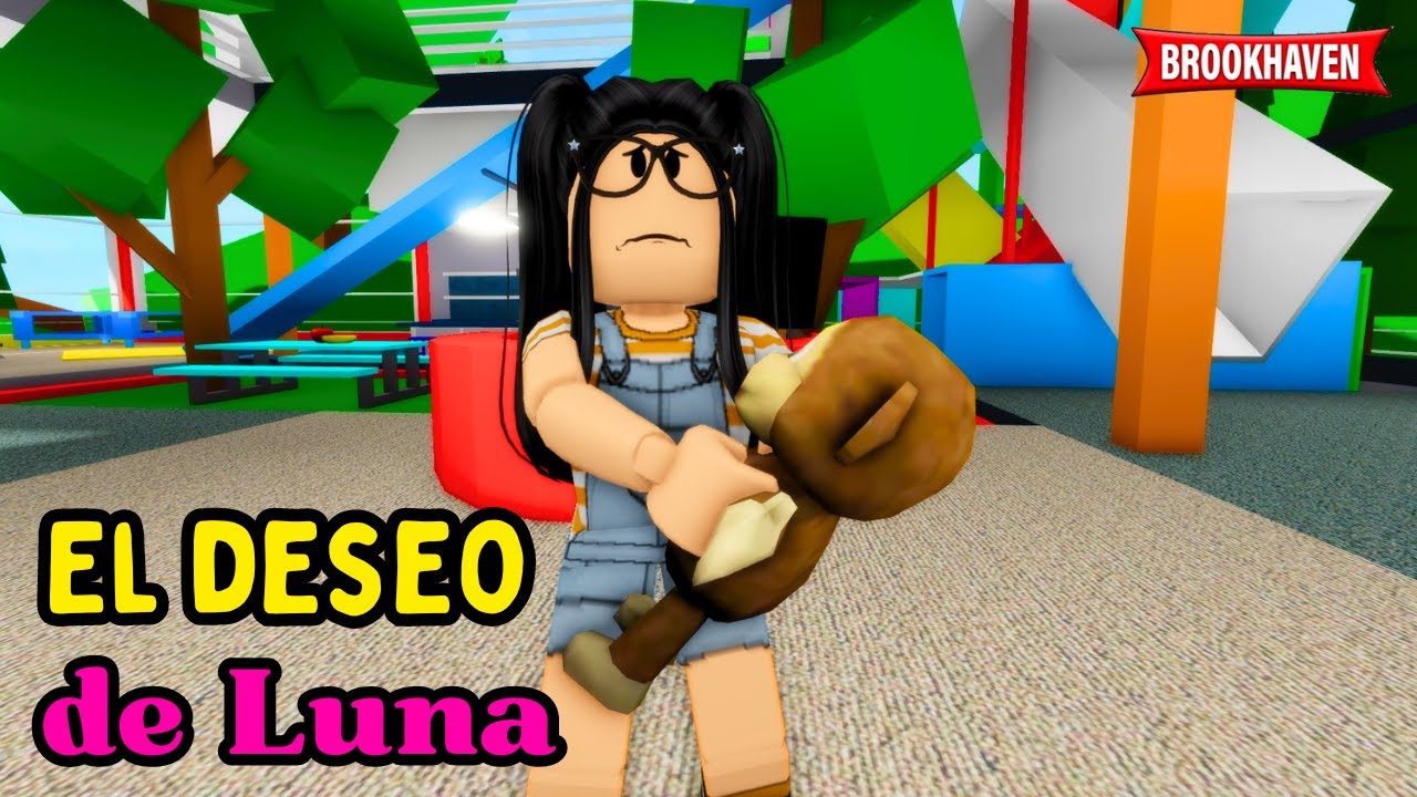 EL DESEO DE LUNA | Roblox Brookhaven rp | Mini Pelicula - Historia de Roblox