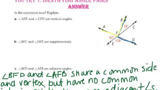 Celebrity 1-5: Exploring Angle Pairs Profile