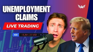 Live Trading NFP Jobs Report Data 🔴 Gold, Nasdaq, Forex