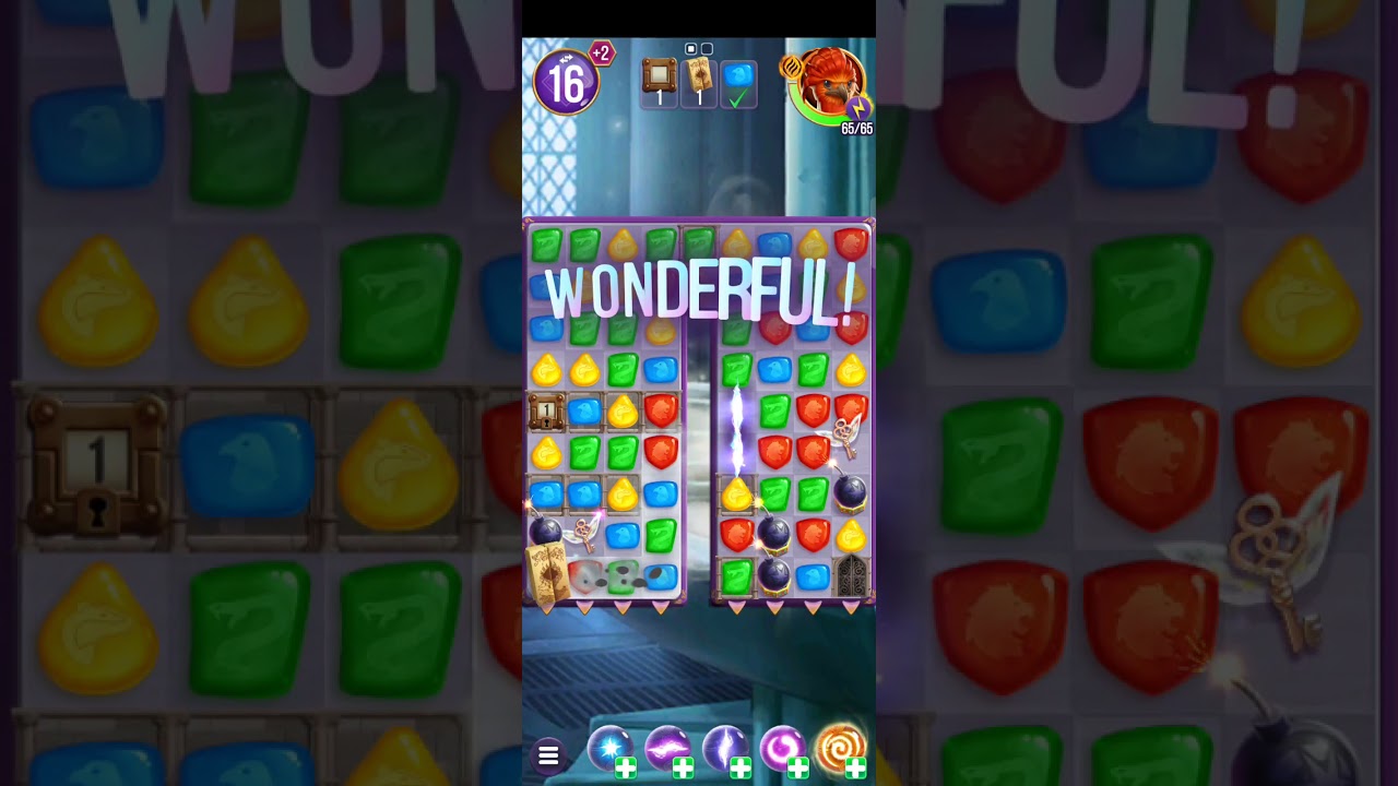 Harry Potter: Puzzles & Spells level 1458 no boosters