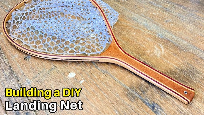 How to make a fish landing net! 