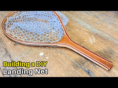 How to Make a Landing Net - Steam Bent Fishing Net 