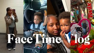 my first facetime vlog | mommying, cooking with chan, grocery shopping 