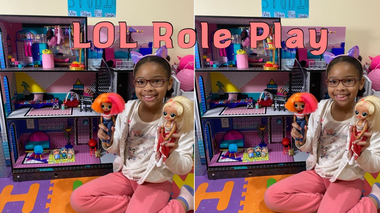 ROLE PLAY WITH MY LOL DOLLS!!!!! YouTube