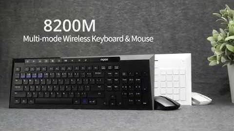 RAPOO Multi-mode Wireless Combo-8200M