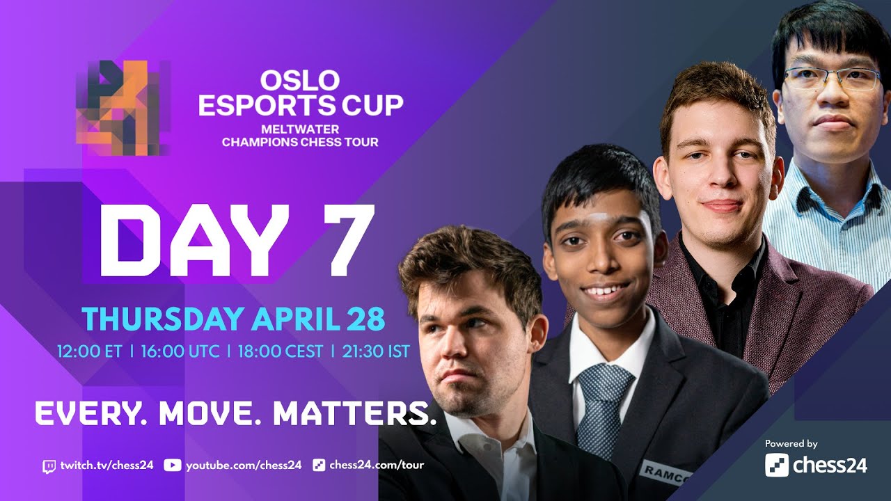 Oslo Esports Cup 1: Carlsen plays 1.f3 as he and Pragg crush