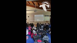 Mountain School watches the Artemis Launch at the ELC