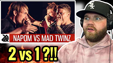 *First Time Hearing* NAPOM vs MAD TWINZ | Fantasy Battle | World Beatbox Camp  Holy Sh**!