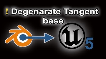 How to fix Warning: degenerate tangent bases which will result in incorrect shading | Blender & UE5