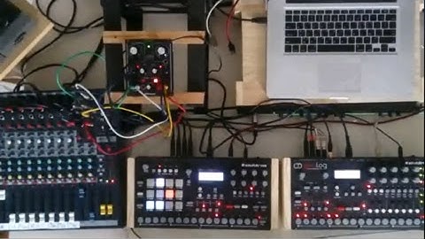 Live Techno with Elektron Analog Four & Rytm